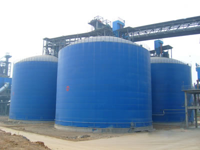 银州水泥钢板库改造