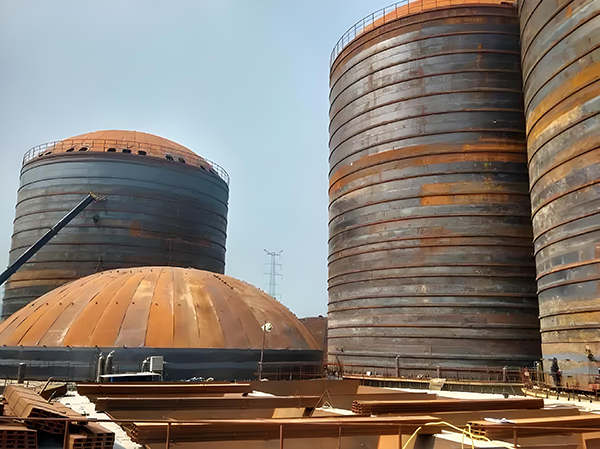 银州焦粉钢板仓